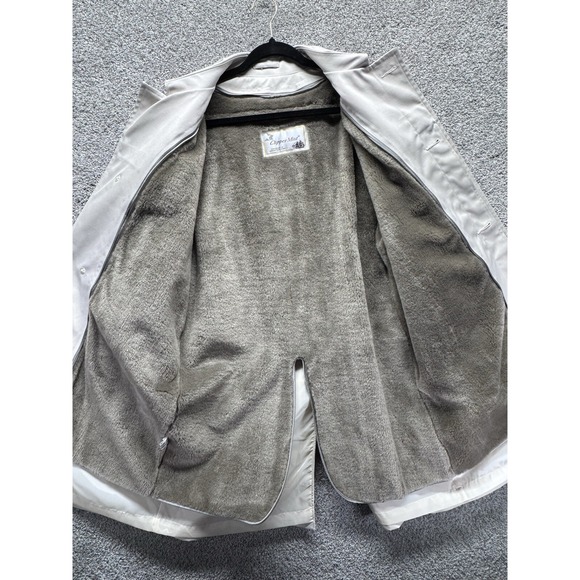 Vintage NWT Clipper Mist Donald All Weather Trench Coat Insulated Size 42 Long - Picture 16 of 16